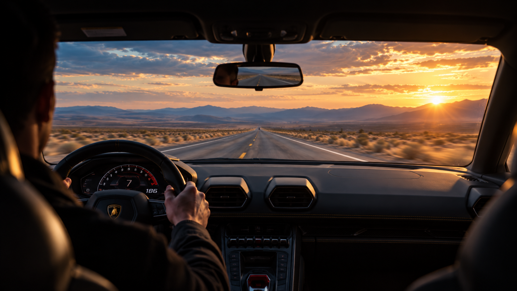 Car Continues Driving Forward at High Speed